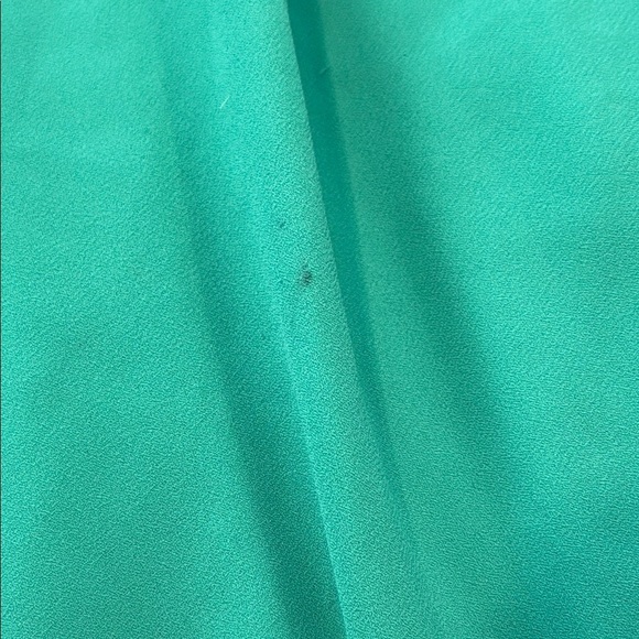 *flaw The Limited Medium Green Boxy 3/4 Sleeve Blouse - Picture 7 of 9